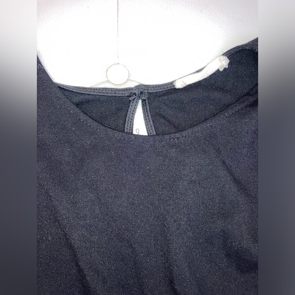 Black Corset Style Jumpsuit open back - Picture 6 of 9